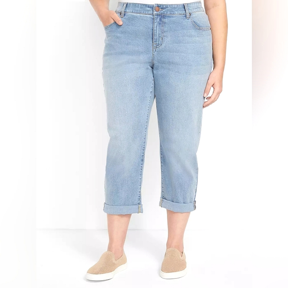 Lane Bryant Plus size Capri Jean